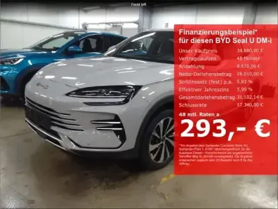 Gebraucht BYD Seal U Design 324 PS (238 kW) 2025 Hellgrau SUV