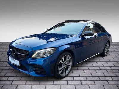 Gebraucht Mercedes C400 AMG line 333 PS (244 kW) 2018 Blau Limousine