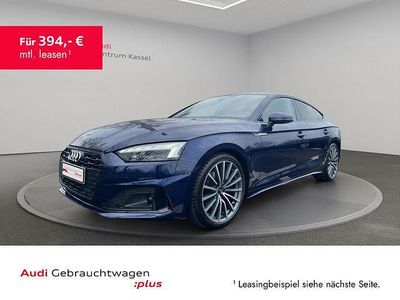 Gebraucht Audi A5 Sportback Advanced Plus 150 PS (110 kW) 2024 Navarrablau metallic Kleinwagen