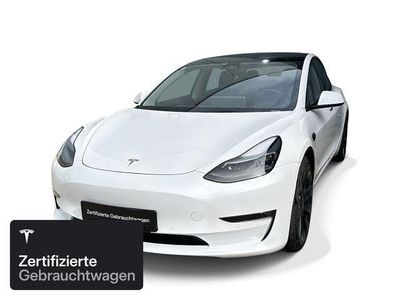 Gebraucht Tesla Model 3 Performance 377 kW (513 PS) 2021 Weiß Limousine