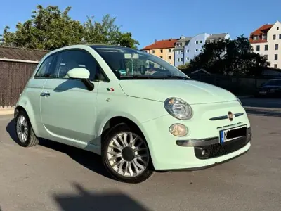 Gebraucht Fiat 500C Lounge 69 PS (50 kW) 2015 Grün Cabrio