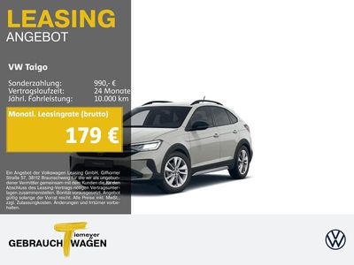 Gebraucht VW Taigo Goal 116 PS (85 kW) 2025 Grau SUV