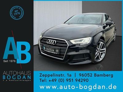 Mythosschwarz Gebraucht 2018 Audi A3 S-Line Limousine | 19.680 € (Fairer Preis)
