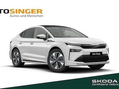 Gebraucht Skoda Enyaq iV 210 kW (286 PS) 2025 Moonweiss metallic SUV