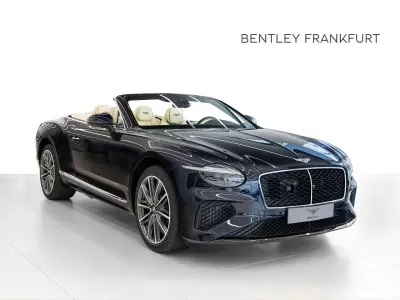 Neu Bentley Continental 680 PS (500 kW) 2025 Dark sapphire (dunkelblau) Cabrio