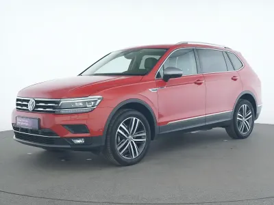 Gebraucht VW Tiguan Allspace Highline 150 PS (110 kW) 2021 Habanero orange SUV