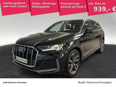 Second-hand Audi Q7 S-Line 286 CP (210 kW) 2023 Negru SUV