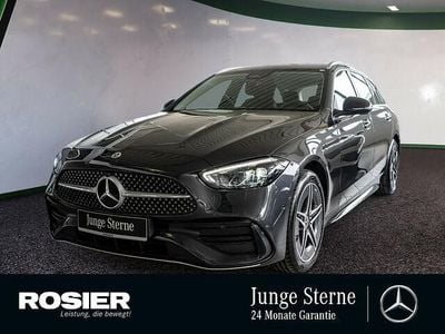 Grau / graphitgrau Gebraucht 2024 Mercedes C300e Advanced Plus Kombi | 45.461 € (Etwas zu teuer)