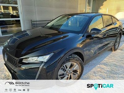 Neu Peugeot 408 Allure 136 PS (100 kW) 2025 Lackierung schwarz perla nera/typ aussenverkleidung metalliclackierung SUV