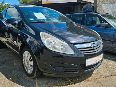 Gebraucht Opel Corsa 60 PS (44 kW) 2007 Schwarz Kleinwagen