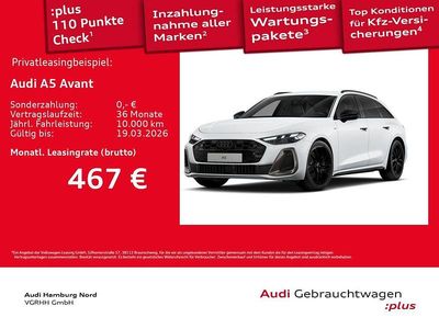 Gebraucht Audi A5 Edition .1 204 PS (150 kW) 2025 2y gletscherweiß metallic Kombi