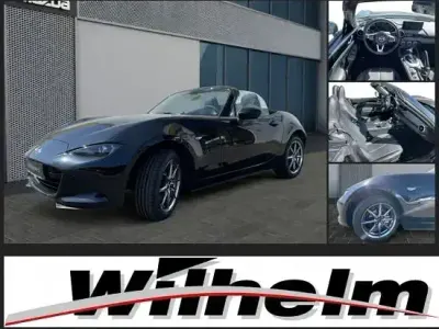 Nowe Mazda MX5 Exclusive-Line 132 KM (97 kW) 2025 Czarny Kabriolet