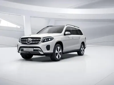 Gebraucht Mercedes GLS350 258 PS (189 kW) 2018 Unilack polarweiß SUV