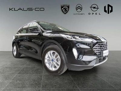 Gebraucht Ford Kuga Titanium 120 PS (88 kW) 2021 Schwarz / außenfarbe obsidianschwarz SUV