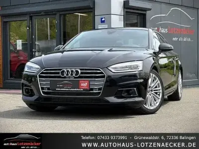 Brugt Audi A5 Sportback S-Line 190 HK (139 kW) 2019 Sort Hatchback