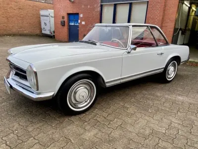 Gebraucht Mercedes 230 150 PS (110 kW) 1965 Weiss Cabrio