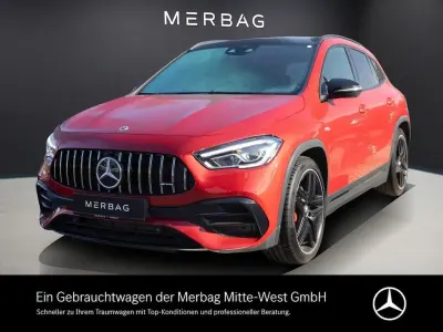 Używany Mercedes GLA45 AMG AMG 387 KM (284 kW) 2021 Czerwony SUV