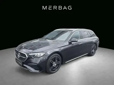 Gebraucht Mercedes E200 AMG line 204 PS (150 kW) 2025 Metalliclack graphitgrau Kombi