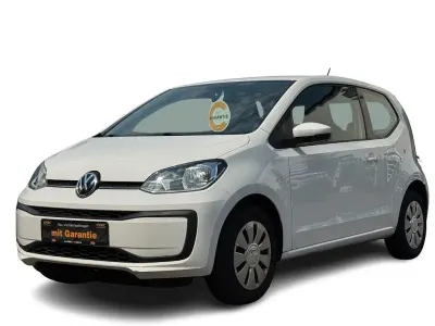 Gebraucht VW up! move up! 60 PS (44 kW) 2017 Weiß Kleinwagen