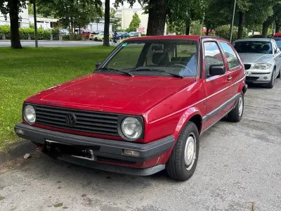 Gebraucht VW Golf II 69 PS (50 kW) 1991 Rot Kleinwagen
