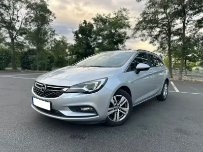 Gebraucht Opel Astra Business 110 PS (80 kW) 2017 Silber Kombi