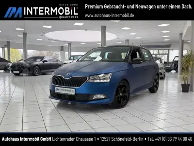 Gebraucht Skoda Fabia Ambition 95 PS (69 kW) 2020 Blau Kleinwagen
