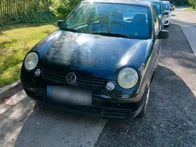 Gebraucht VW Lupo 50 PS (36 kW) 1998 Schwarz Kleinwagen