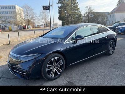 Nautikblaumet. Gebraucht 2023 Mercedes EQS450+ Advanced Plus Limousine | 59.750 € (Superpreis)