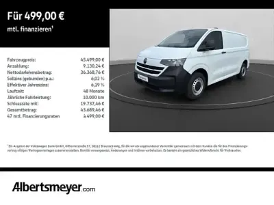 Neu VW T7 110 PS (80 kW) 2026 Weiß Van