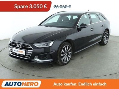 Gebraucht Audi A4 Advanced 204 PS (150 kW) 2021 Schwarz Limousine
