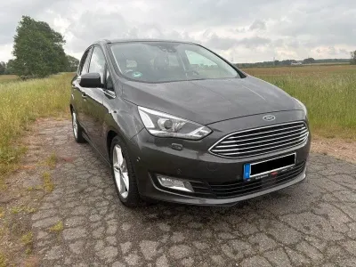Gebraucht Ford C-MAX Titanium 150 PS (110 kW) 2015 Grau Van / Kleinbus