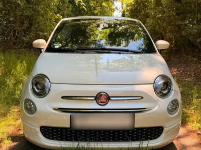 Gebraucht Fiat 500 Lounge 69 PS (50 kW) 2019 Weiß Kleinwagen