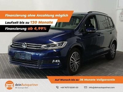Atlantik blue Gebraucht 2024 VW Touran Comfortline Van / Kleinbus | 33.800 € (Etwas zu teuer)