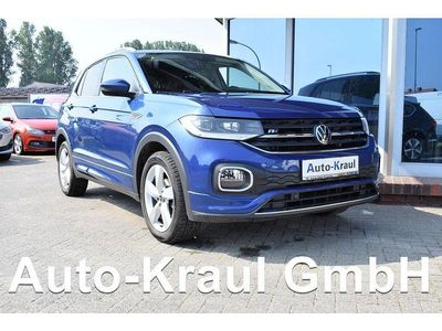 Usata VW T-Cross R-line 110 CV (80 kW) 2021 Blu SUV