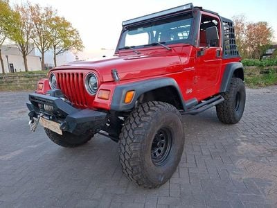 Usata Jeep Wrangler 169 CV (124 kW) 1999 Rosso SUV