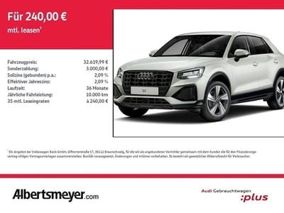 Second-hand Audi Q2 Advanced 150 CP (110 kW) 2025 Argintiu SUV