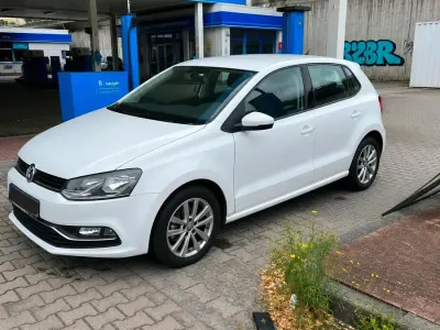 Gebraucht VW Polo 60 PS (44 kW) 2017 Weiß Kleinwagen