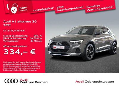 Gebraucht Audi A1 S-Line 116 PS (85 kW) 2024 Chronosgrau metallic Kleinwagen