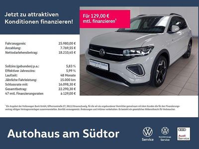 Usata VW T-Cross R-line 116 CV (85 kW) 2025 Grigio SUV
