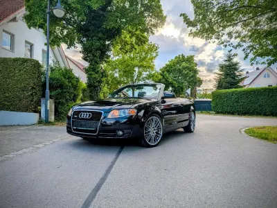 Gebraucht Audi A4 Cabriolet Sport 200 PS (147 kW) 2006 Schwarz Cabrio