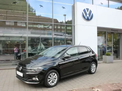 Gebraucht VW Polo Highline 95 PS (69 kW) 2018 Schwarz Kleinwagen
