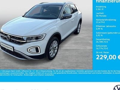 Gebraucht VW T-Roc Style 150 PS (110 kW) 2022 Weiß SUV