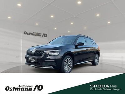 Gebraucht Skoda Kamiq Clever 95 PS (69 kW) 2021 Schwarzmagic perleffekt SUV