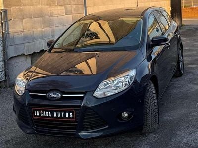 Gebraucht Ford Focus SYNC Edition 101 PS (74 kW) 2014 Midnight skygrau metallic Kombi