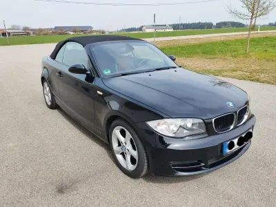 Gebraucht BMW 118 Cabriolet Sport Line 143 PS (105 kW) 2008 Schwarz Cabrio