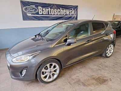 Magneticgrau (metallic) Gebraucht 2017 Ford Fiesta Titanium Kleinwagen | 11.900 € (Teuer)
