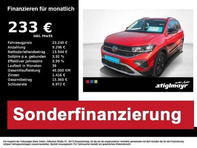 Gebraucht VW T-Cross Goal 116 PS (85 kW) 2025 Kings red metallic SUV