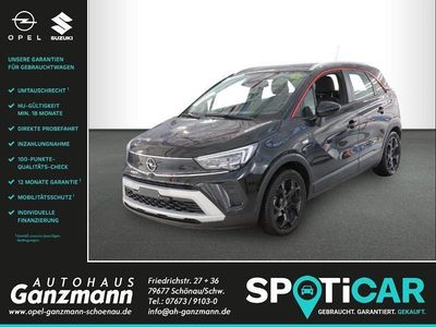 Usata Opel Crossland X GS Line 83 CV (61 kW) 2021 Nero SUV
