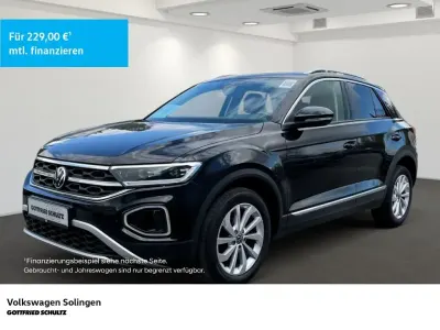 Gebraucht VW T-Roc Style 150 PS (110 kW) 2022 Schwarz SUV