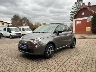Brugt Fiat 500 Pop 69 HK (50 kW) 2012 Grå Cabriolet